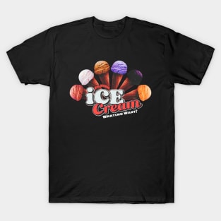 friday movie big worm ice cream : whatchu want? T-Shirt